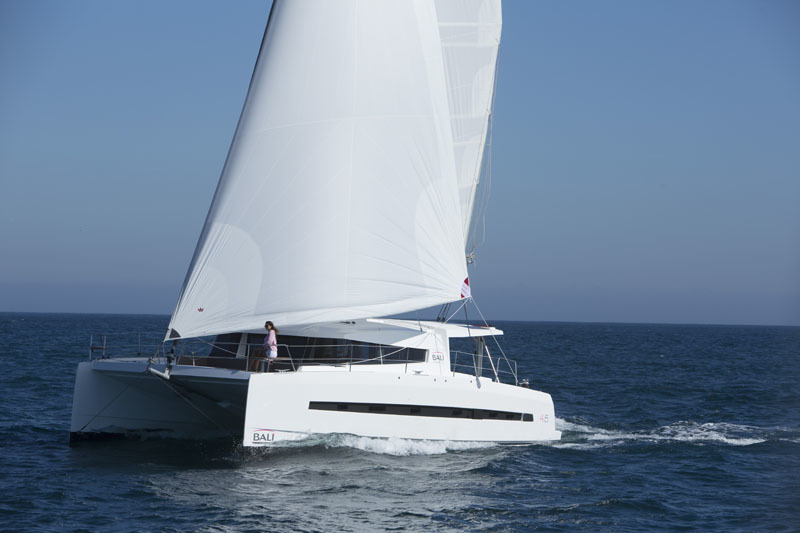 Bali 4.5 catamaran exterior