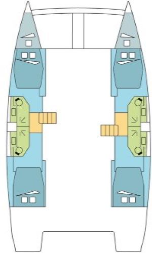 Bali 4.5 catamaran