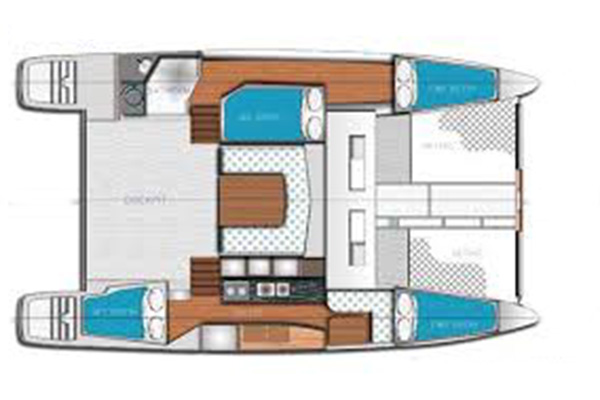 Even Tide layout diagram