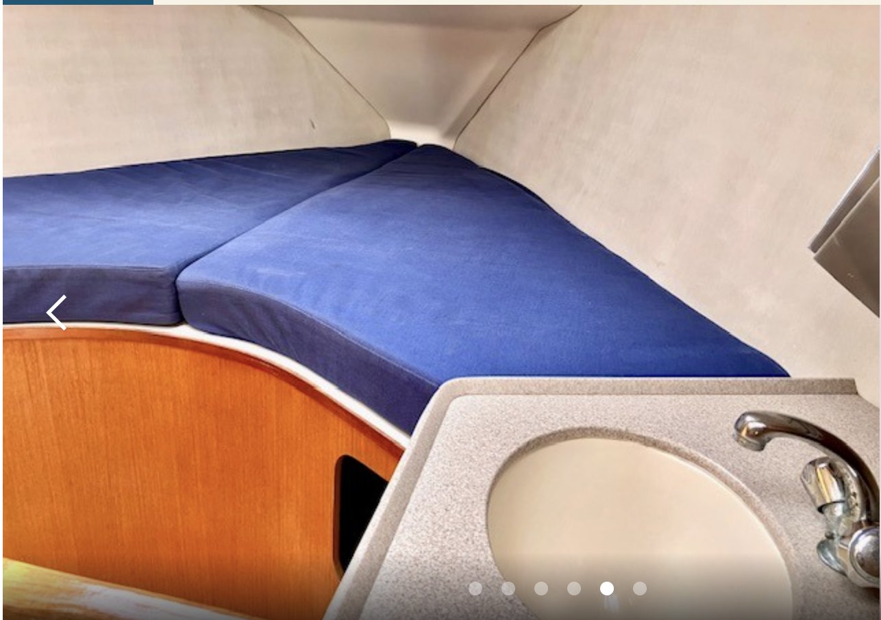 Hunter 38 interior